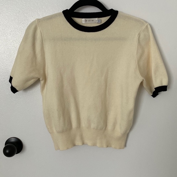 Crop off white sweater - Picture 1 of 2